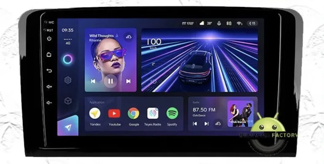 ШГУ Teyes CC3 4/64 Mercedes Benz ML GL ML350 GL320 X164 2005-2011 - фото