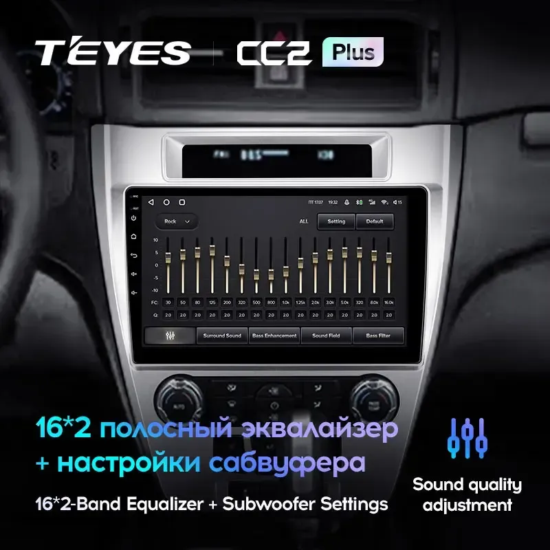 Комплект магнитолы TEYES CC2 Plus 10.2" для Ford Mondeo
