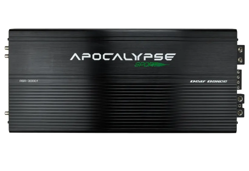 Усилитель 1-канальный Apocalypse ASA-3000.1 - фото Усилитель 1-канальный Apocalypse ASA-3000.1 - фото