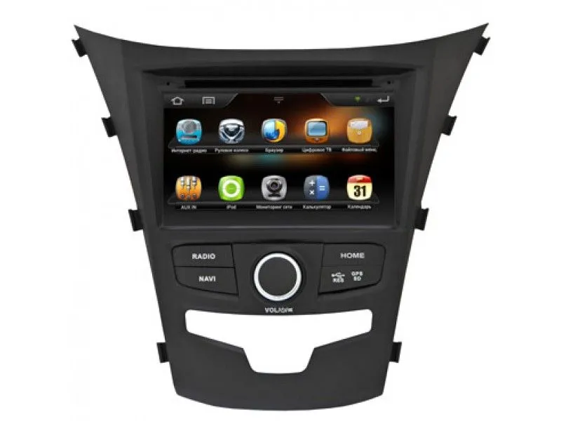 ШГУ INCAR AHR-7789 SY SsangYong Actyon 2013+ DVD, Android 4.1, Wi-Fi - фото