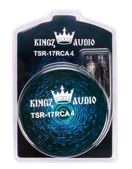 Межблочный кабель Kingz Audio TSR-17RCA 4ch - фото Межблочный кабель Kingz Audio TSR-17RCA 4ch - фото