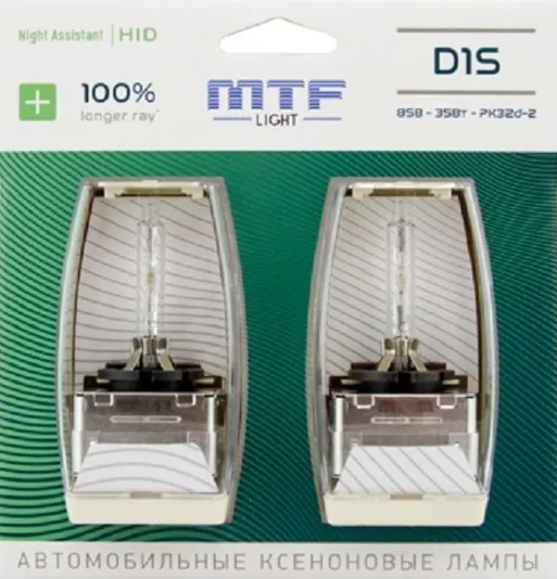 Ксеноновая лампа MTF D1S 4600K 85В, 35Вт NIGHT ASSISTANT +100% - фото Ксеноновая лампа MTF D1S 4600K 85В, 35Вт NIGHT ASSISTANT +100% - фото
