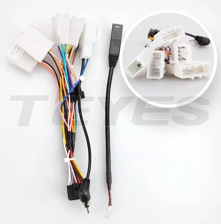 Рамка переходная + UMS-провод Teyes Toyota RAV 4 2014 - фото