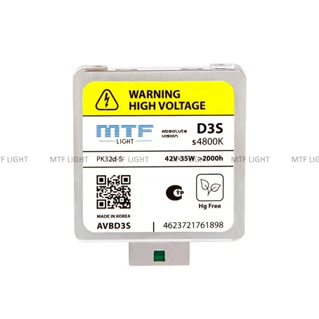 Ксеноновая лампа MTF D3S Absolute Vision S4800К - фото