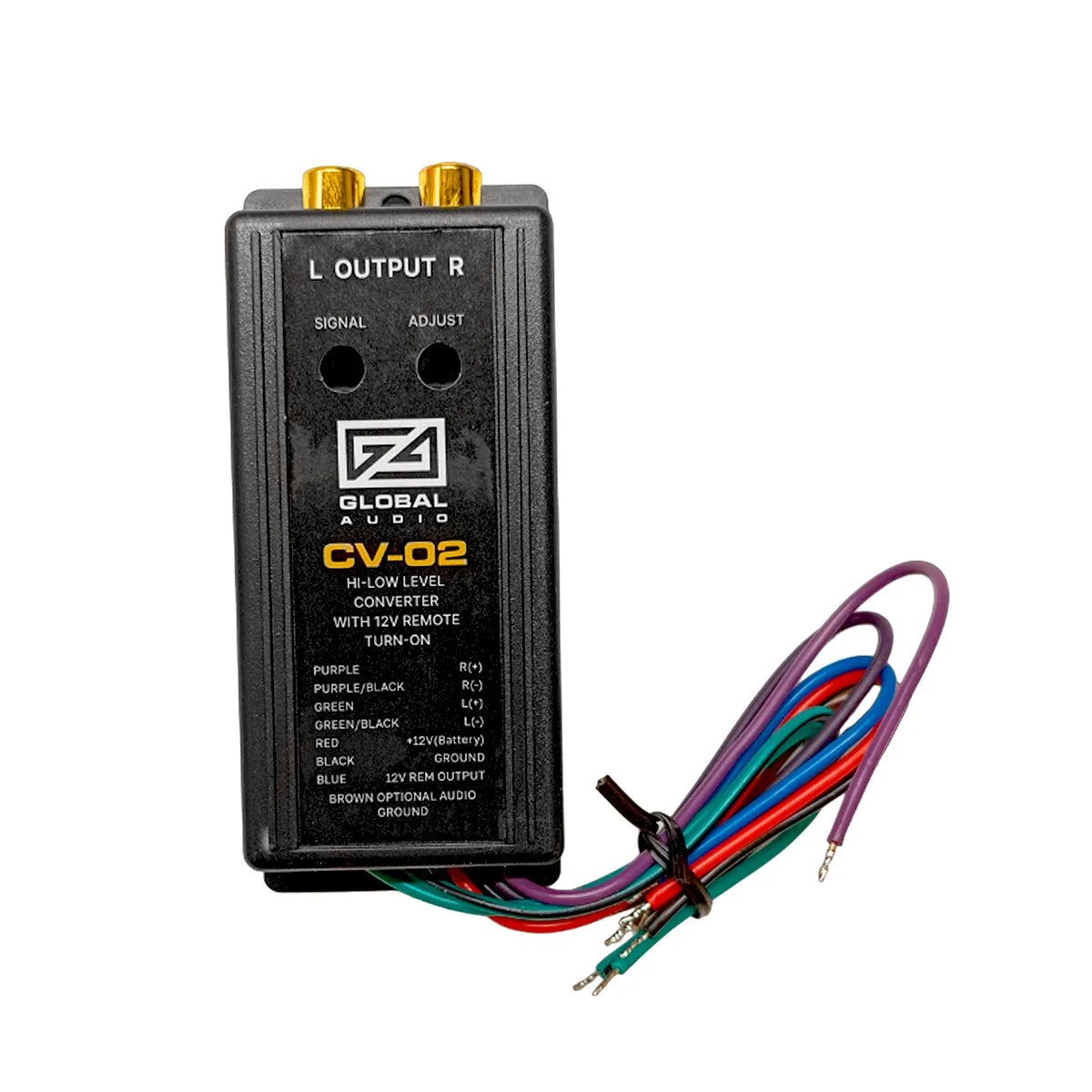 Преобразователь уровня сигнала Global Audio CV-02 - фото