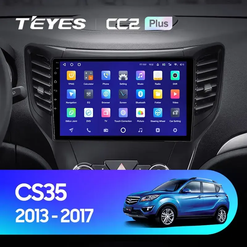 Комплект магнитолы TEYES CC2 Plus 10.2" для Changan CS35 I 2013-2023