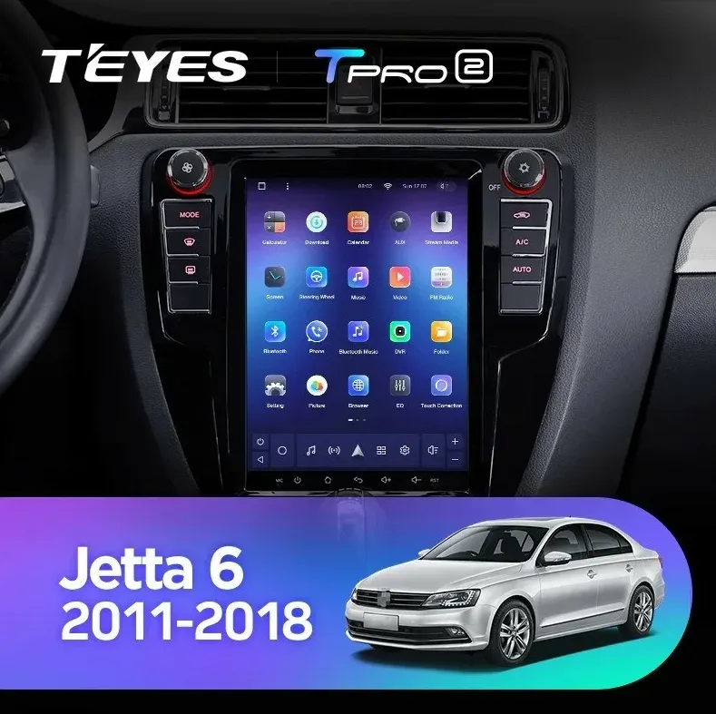 ШГУ Teyes CC3 2K 4/64 GB Volkswagen Jetta 6 2011-2018 - фото