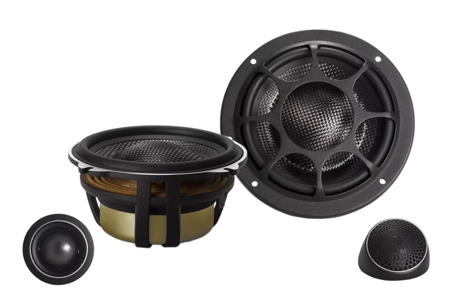 Акустика компонентная Morel Elate Carbon 52A - фото Акустика компонентная Morel Elate Carbon 52A - фото