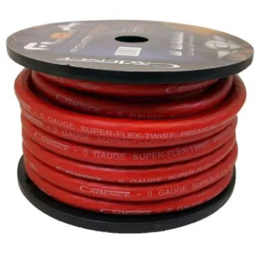 Силовой кабель CADANCE 0G15M Red (1б-15м)(1м) - фото