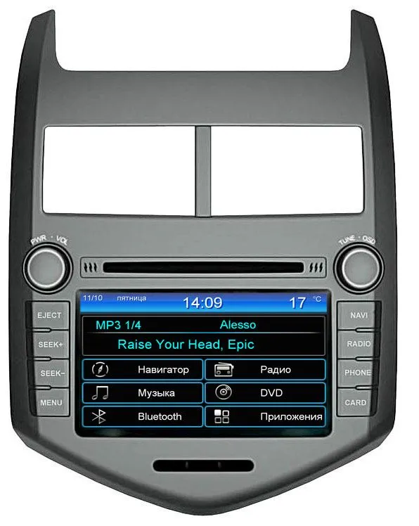 ШГУ INTRO CHR-3117 (CHEVROLET AVEO) DVD 2din - фото