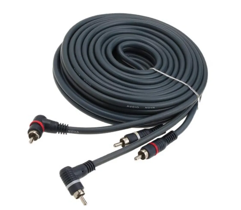 Межблочный кабель AUDIO NOVA RC2-5M ECO 2-х канальный, 5м - фото