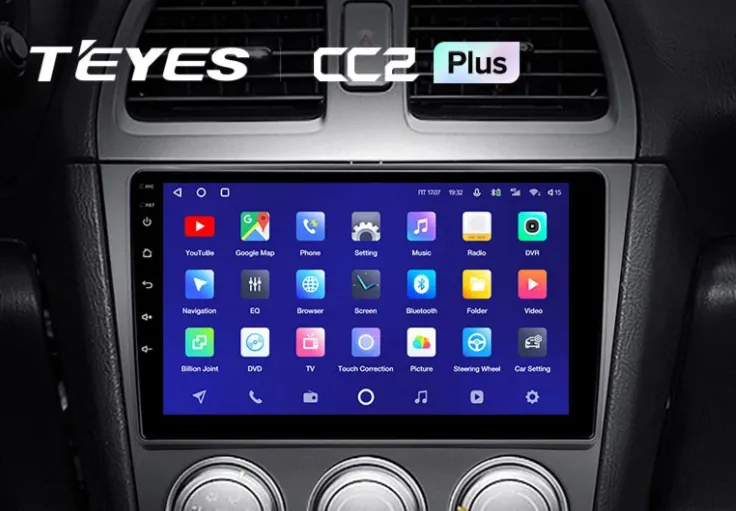 ШГУ Teyes CC2 Plus 4/32GB Subaru Impreza 2 GD GG 2002-2007, 9" - фото