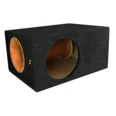 Ящик под сабвуфер 15" фанера 18мм, с трубой 200, 110L - фото Ящик под сабвуфер 15" фанера 18мм, с трубой 200, 110L - фото