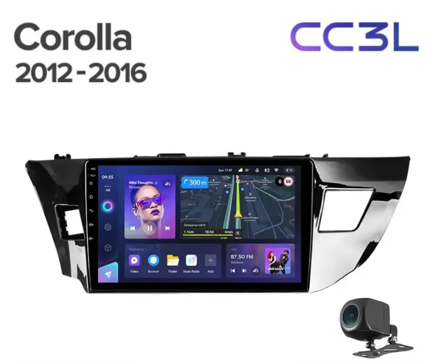 ШГУ Teyes CC3L 4/32 GB Renault Arkana 1 2019-2021 Duster 2020-2021, 10.2" - фото