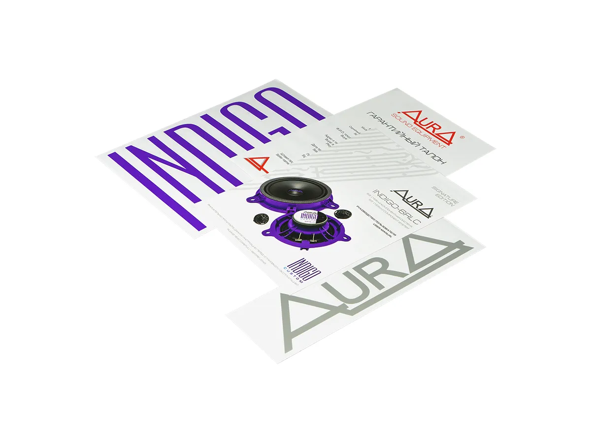 Акустика компонентная Aura INDIGO-6RLC - фото