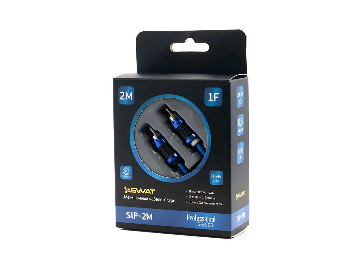 Межблочный кабель SWAT SIP-2M (Y-коннектор 2M) - фото