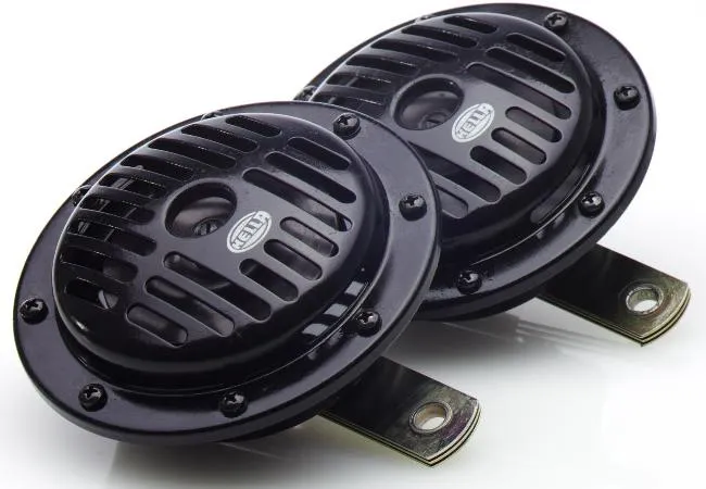 Звуковой сигнал Hella (380-310 гц) черный - фото