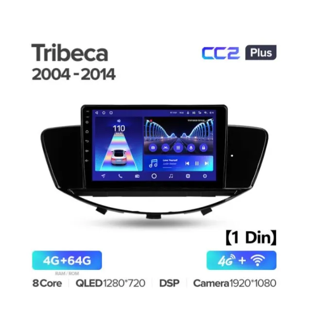 ШГУ Teyes CC2 Plus 4/64 Subaru Tribeca 2004-2014 - фото