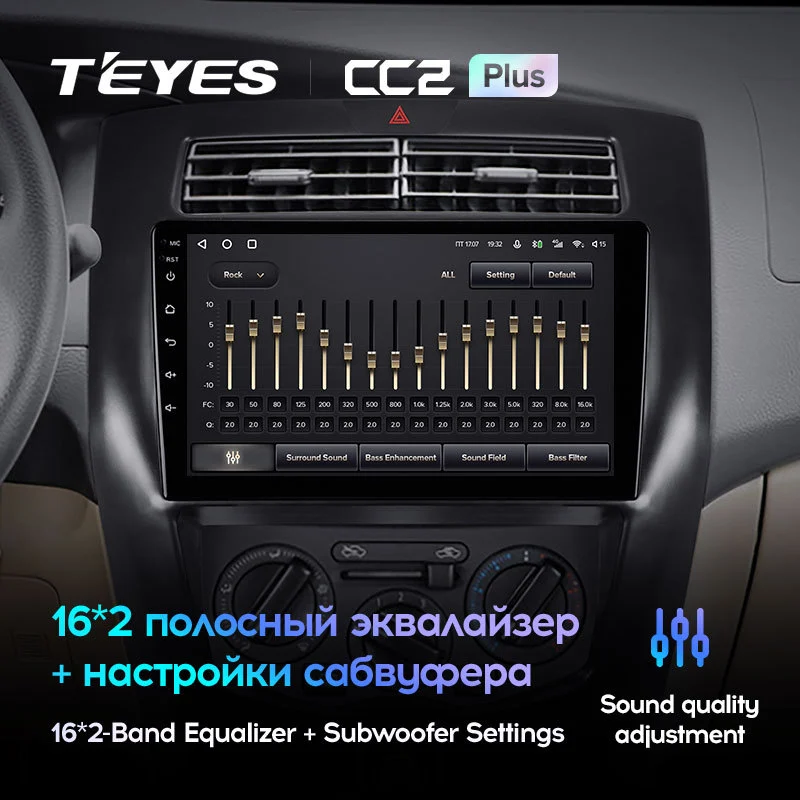 Комплект магнитолы TEYES CC2 Plus 10.2" для Nissan Livina 2013-2020