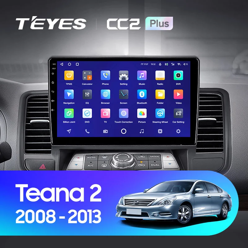Магнитола CC2 Plus 9.0" для Nissan Teana J32 2008-2013