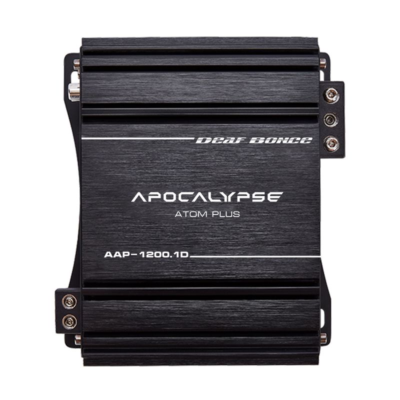 Усилитель 1-канальный Deaf Bonce Apocalypse AAP-1200.1D Atom Plus - фото