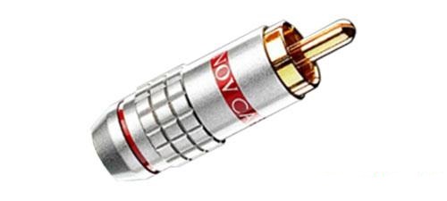 RCA - разъем Tchernov cable RCA Plug Standard 1/Red - фото