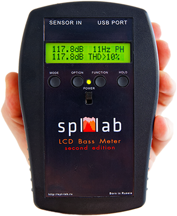 Spl Lab LCD Bass Meter (Second Edition) Прибор для измерения громкости звука  - фото