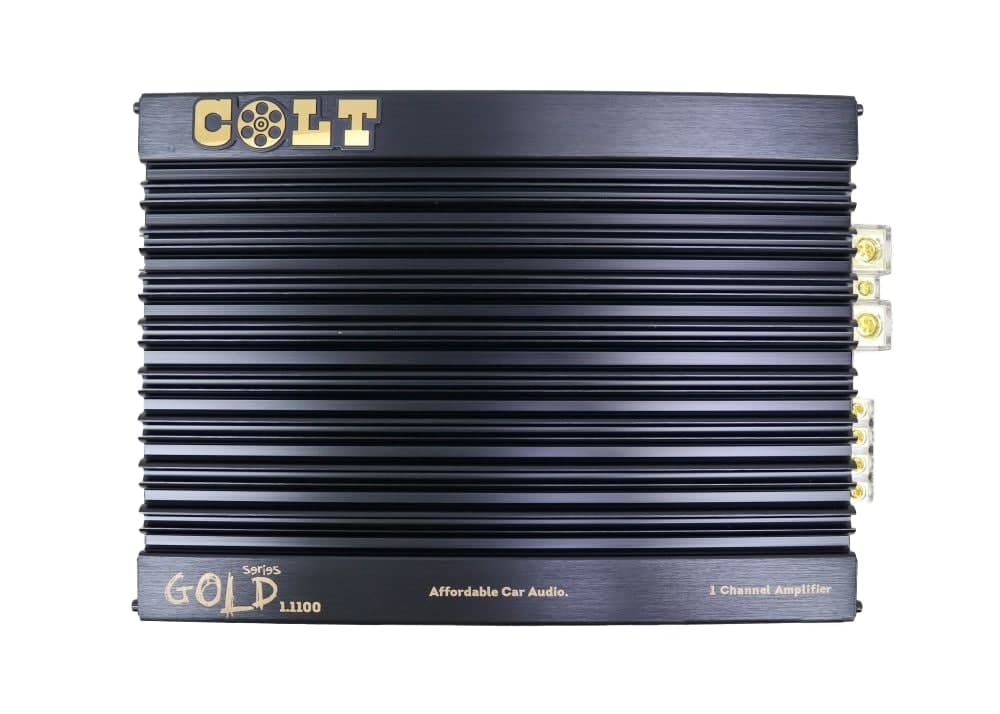 Усилитель 1-канальный COLT GOLD 1100.1 - фото