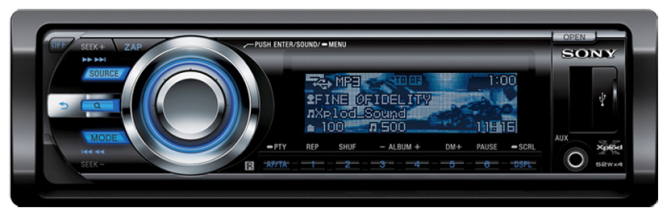 CD - ресивер Sony CDX-GT747UI MP3 - фото