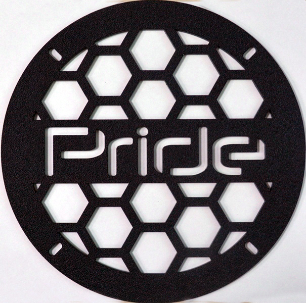Защитная сетка (гриль) Pride 8" черная - фото