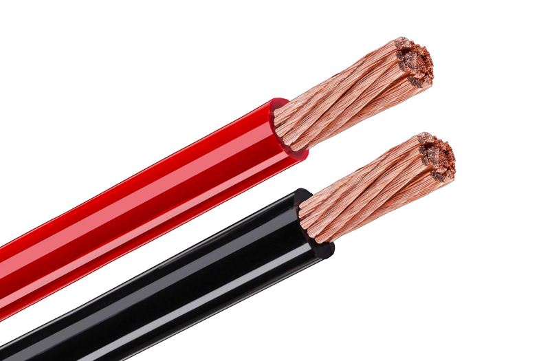 Силовой кабель Tchernov cable Standard DC Power 2 AWG Black (1м) - фото