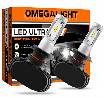 Лампа LED Omegalight Ultra H7 2500Lm (1шт)